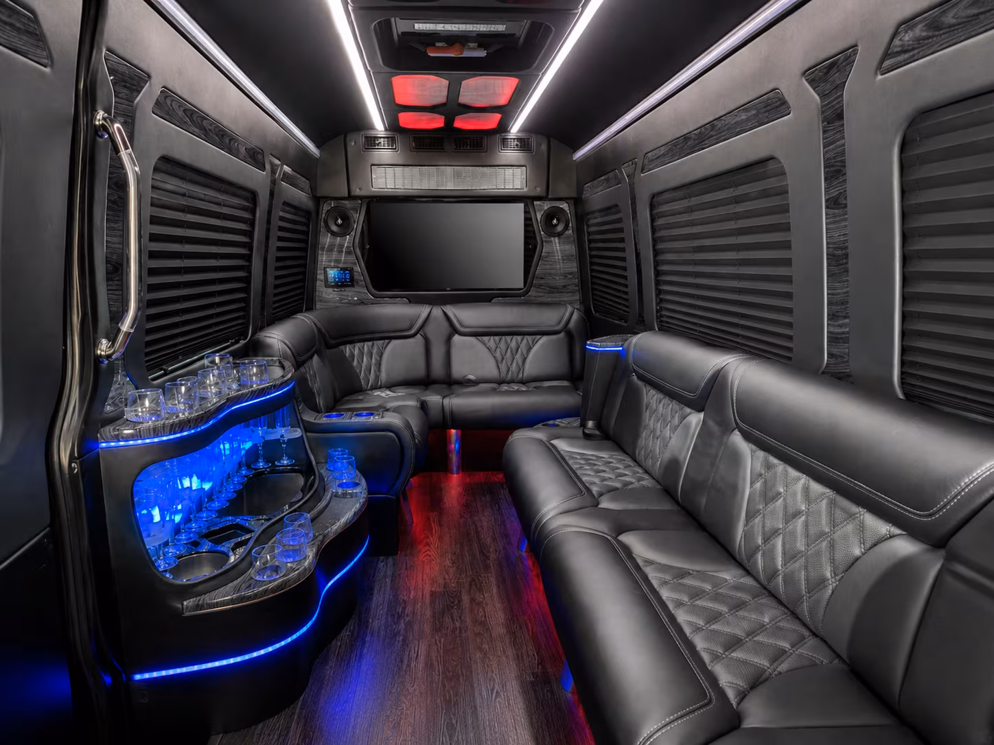 pittsburgh sprinter limousine inside