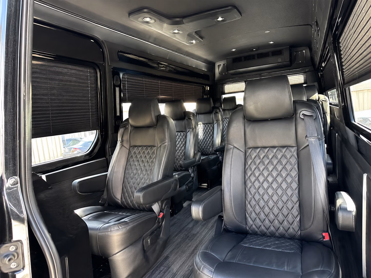 pittsburgh sprinter van with driver interior